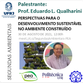 Foto - Segundas Ambientais: Prof. Eduardo L. Qualharini