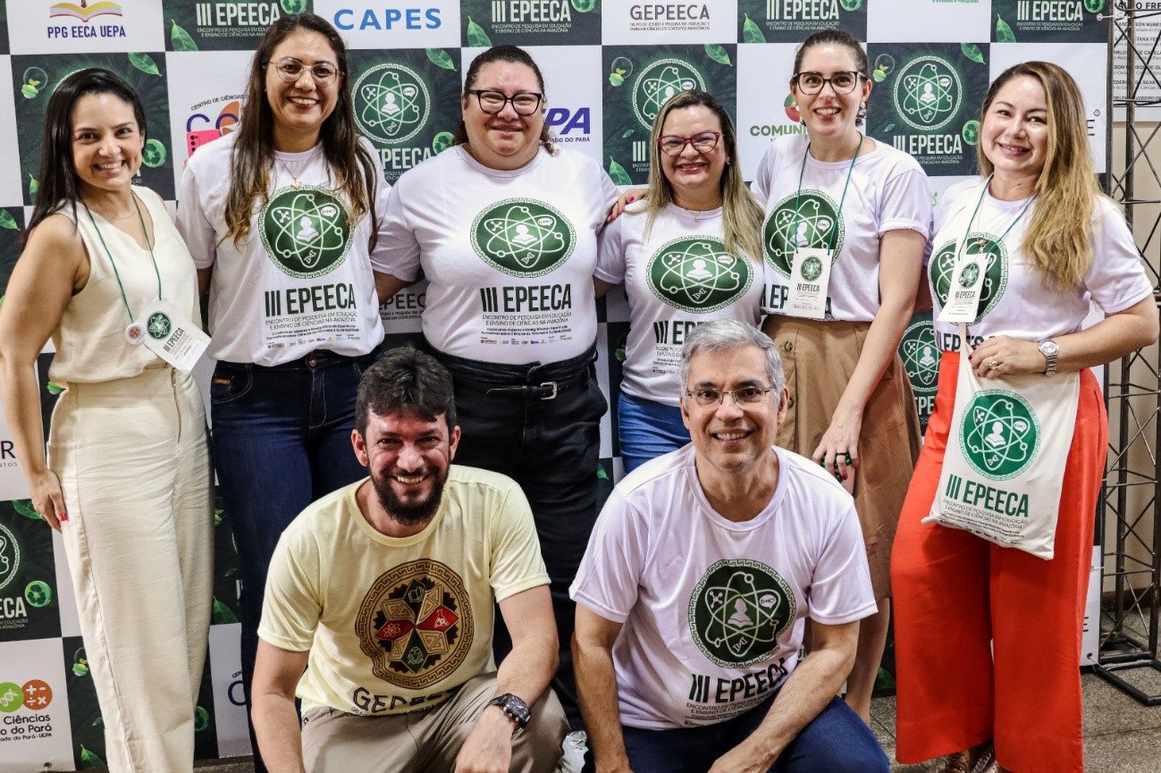 Foto - Prof. Estevão Freire marcou presença no III Encontro de Pesquisa em Educação e Ensino de Ciências na Amazônia (III EPEECA)