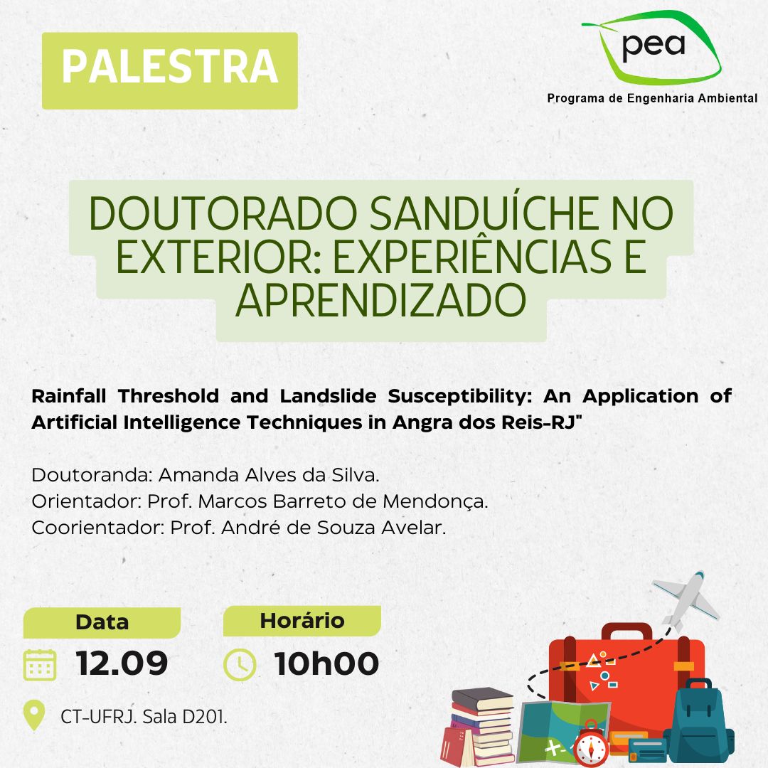 Foto - Palestra – Doutorado Sanduíche no Exterior: Experiências e Aprendizados