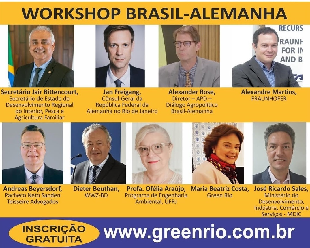 Foto - Professora do PEA participa de evento com foco em Bioeconomia e Transição Verde