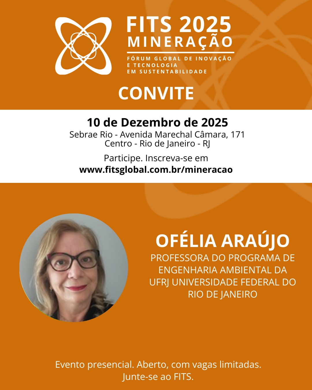 Foto - FITS 2025 – Fórum Global de Inovação e Tecnologia em Sustentabilidade